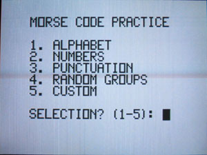 Morse Code Practice